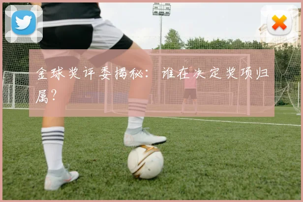 金球奖评委揭秘:谁在决定奖项归属?